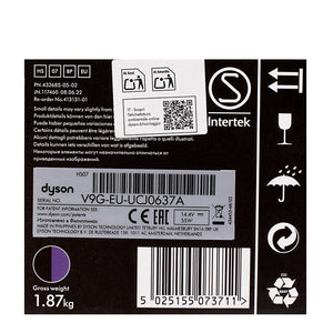 Dyson Corrale  Professional Steel / Violet - piastra professionale