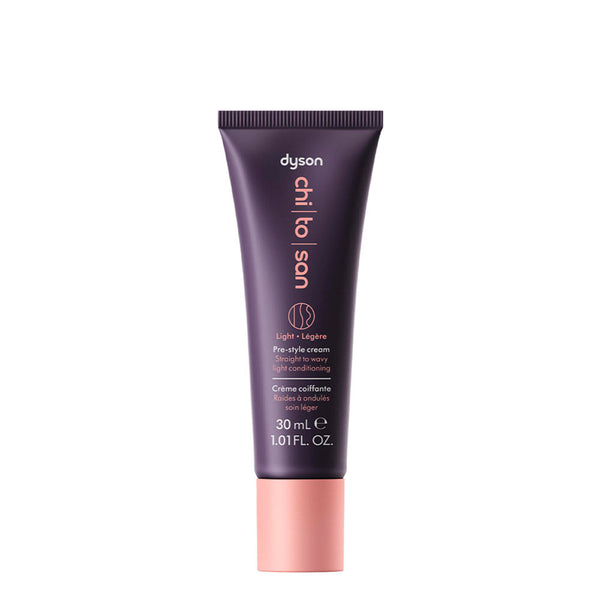 Dyson Chitosan Pre-Styling Hair Cream Straight to Wavy Light Conditioniong 30ml - crema leggera capelli lisci/ondulati
