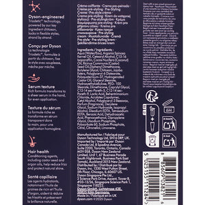 Dyson Chitosan Pre-Styling Hair Cream Curly to Coily Rich Conditioning 30ml - crema nutriente capelli ricci