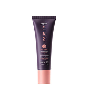 Dyson Chitosan Pre-Styling Hair Cream Curly to Coily Rich Conditioning 30ml - crema nutriente capelli ricci